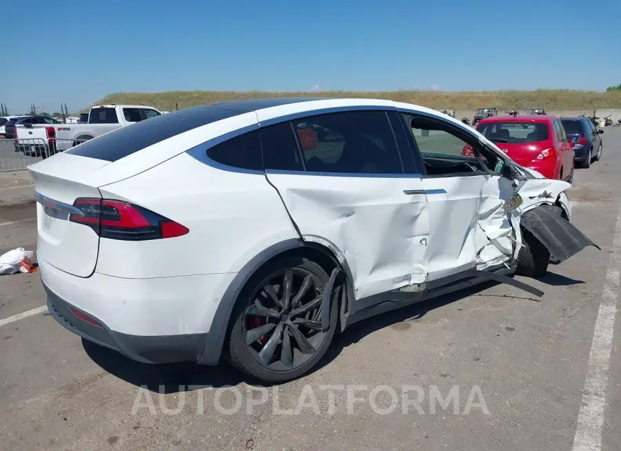 TESLA MODEL X 2016 vin 5YJXCAE48GF003103 from auto auction Iaai