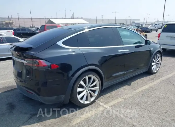 TESLA MODEL X 2016 vin 5YJXCBE27GF005526 from auto auction Iaai