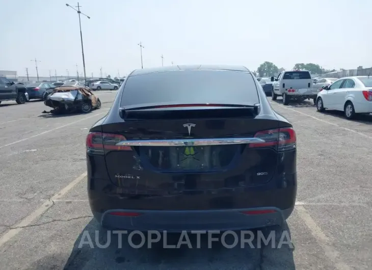 TESLA MODEL X 2016 vin 5YJXCBE27GF005526 from auto auction Iaai