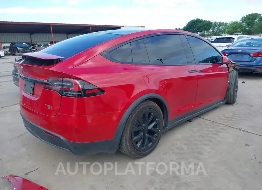 TESLA MODEL X 2022 vin 7SAXCBE69NF360121 from auto auction Iaai