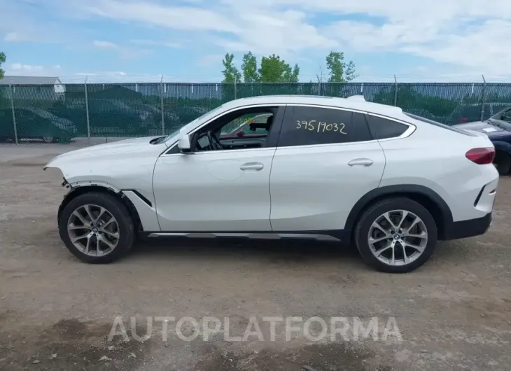 BMW X6 2020 vin 5UXCY6C06L9C52129 from auto auction Iaai