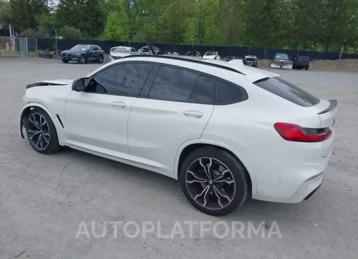 BMW X4 M 2020 vin 5YMUJ0C03LLU67319 from auto auction Iaai