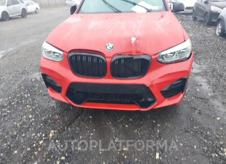 BMW X4 M 2021 vin 5YMUJ0C06M9G03895 from auto auction Iaai