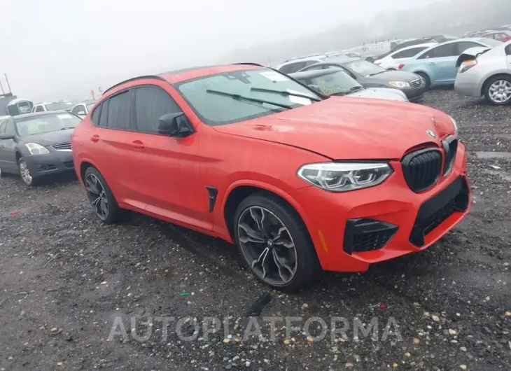 BMW X4 M 2021 vin 5YMUJ0C06M9G03895 from auto auction Iaai