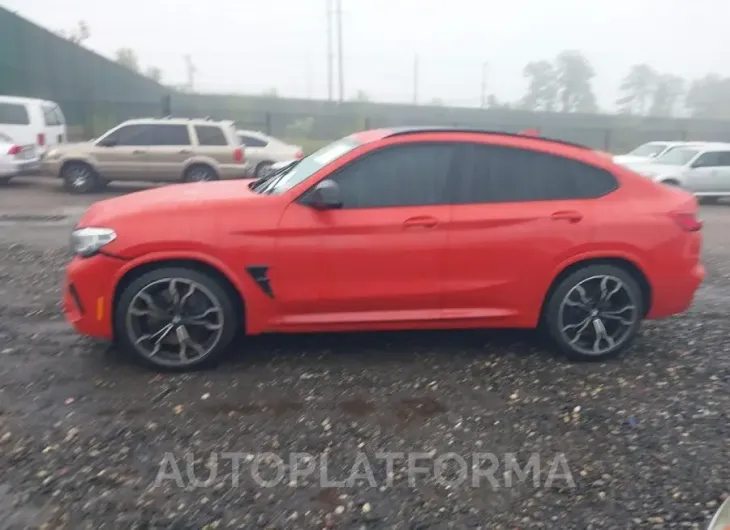 BMW X4 M 2021 vin 5YMUJ0C06M9G03895 from auto auction Iaai