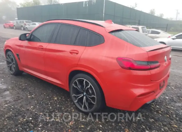 BMW X4 M 2021 vin 5YMUJ0C06M9G03895 from auto auction Iaai