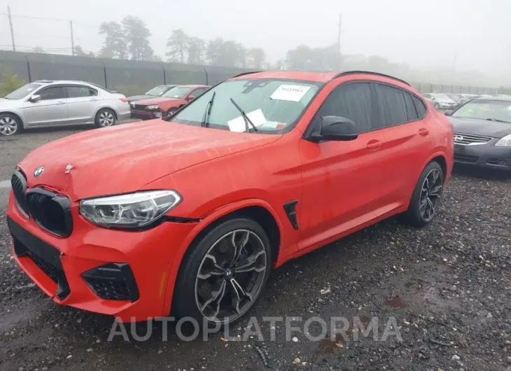 BMW X4 M 2021 vin 5YMUJ0C06M9G03895 from auto auction Iaai