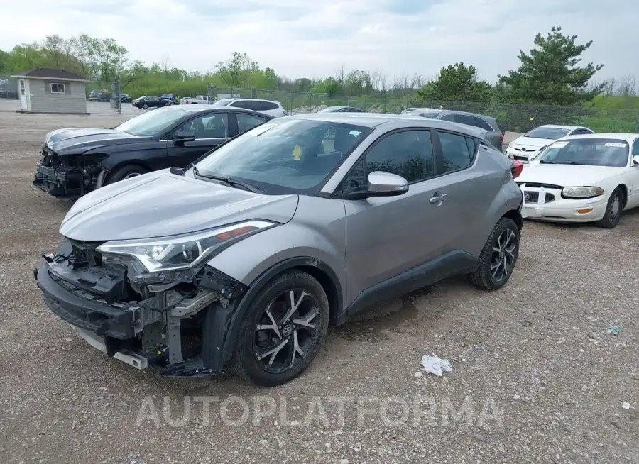 TOYOTA C-HR 2018 vin NMTKHMBX6JR039398 from auto auction Iaai