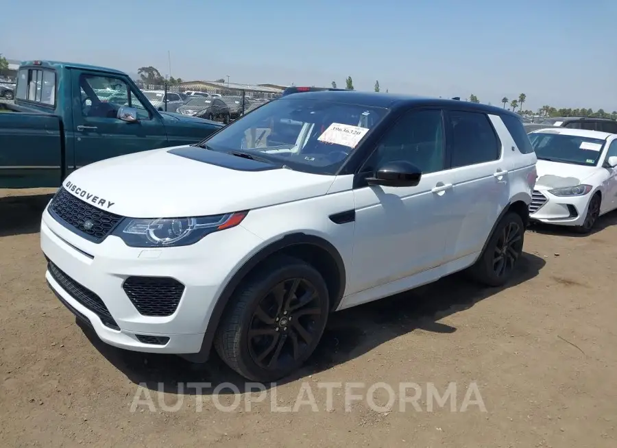 LAND ROVER DISCOVERY SPORT 2018 vin SALCR2SX0JH758926 from auto auction Iaai