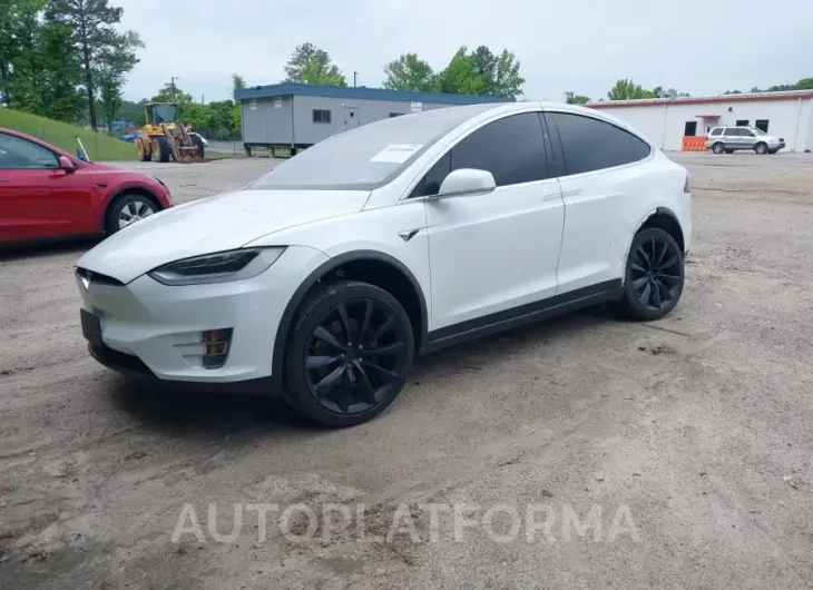 TESLA MODEL X 2020 vin 5YJXCAE24LF240096 from auto auction Iaai