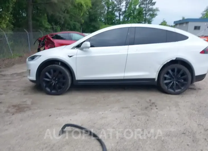 TESLA MODEL X 2020 vin 5YJXCAE24LF240096 from auto auction Iaai