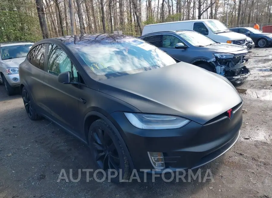 TESLA MODEL X 2021 vin 5YJXCBE27MF319625 from auto auction Iaai