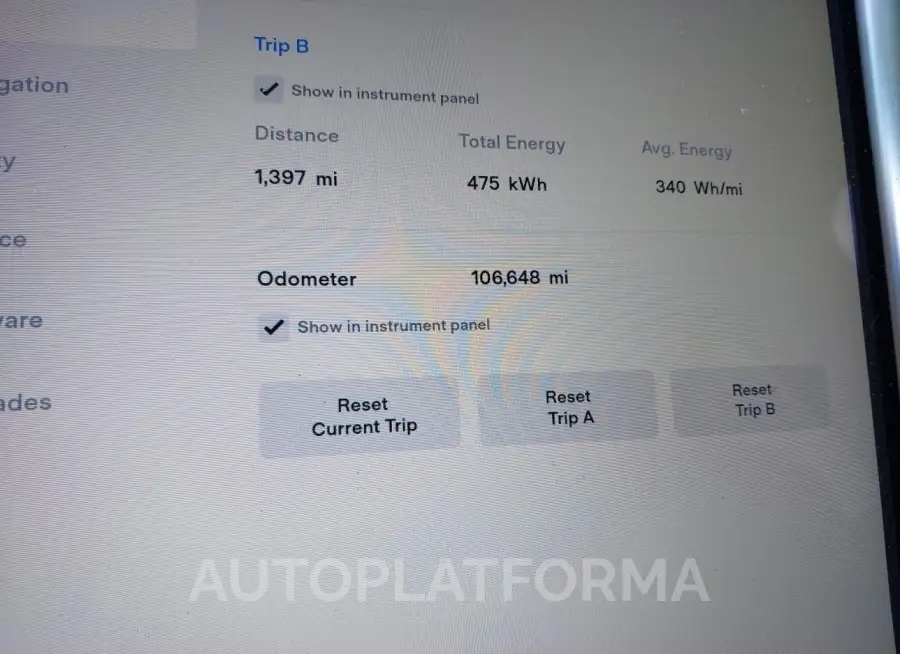 TESLA MODEL X 2016 vin 5YJXCBE2XGF015063 from auto auction Iaai