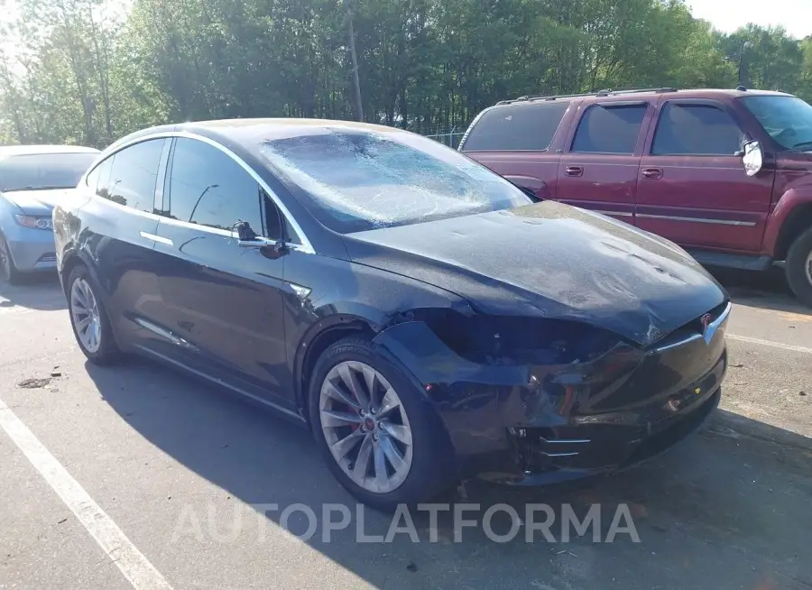 TESLA MODEL X 2016 vin 5YJXCBE2XGF015063 from auto auction Iaai