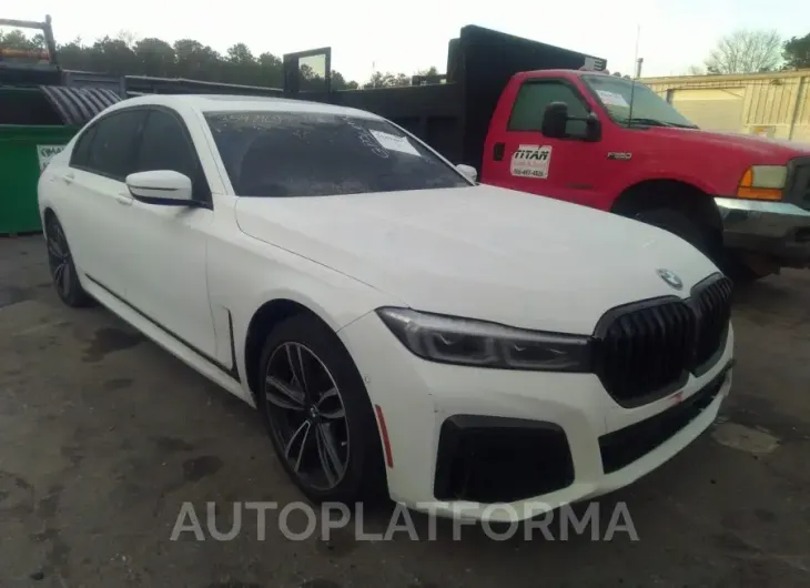 BMW 750I 2022 vin WBA7U2C03NCH40559 from auto auction Iaai