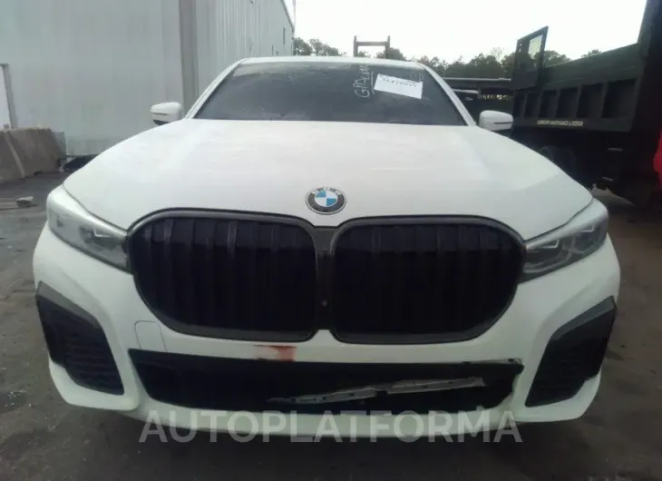 BMW 750I 2022 vin WBA7U2C03NCH40559 from auto auction Iaai