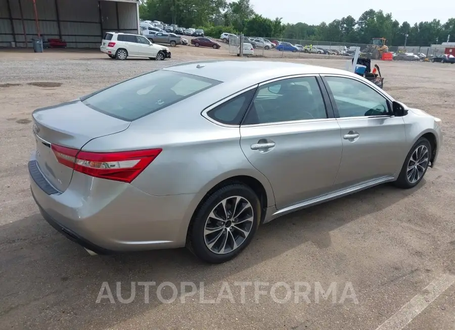 TOYOTA AVALON 2016 vin 4T1BK1EB4GU195876 from auto auction Iaai