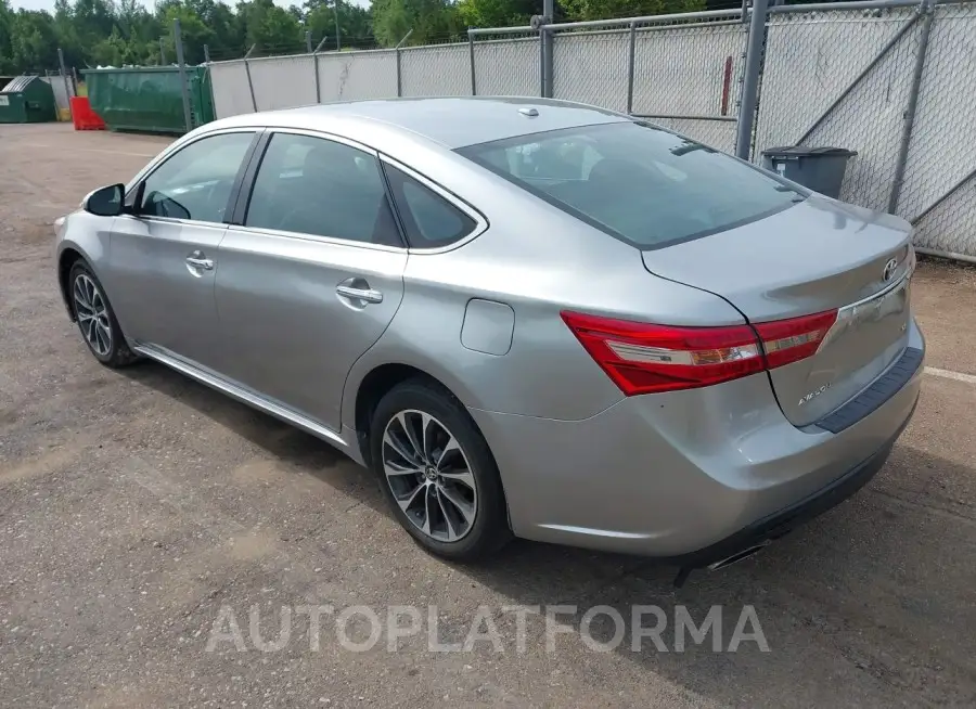 TOYOTA AVALON 2016 vin 4T1BK1EB4GU195876 from auto auction Iaai