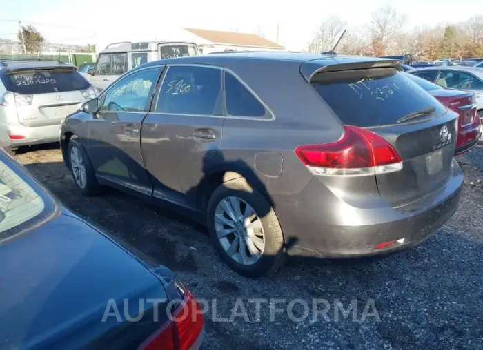 TOYOTA VENZA 2015 vin 4T3BA3BB5FU066912 from auto auction Iaai