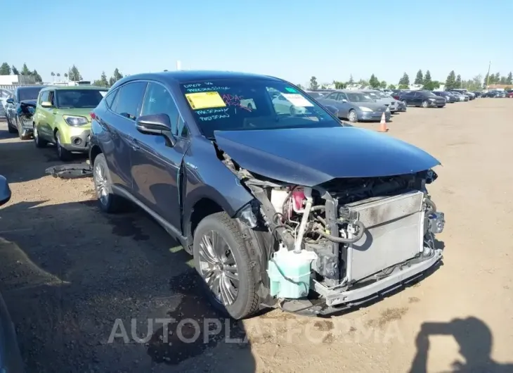 TOYOTA VENZA 2021 vin JTEAAAAH1MJ037582 from auto auction Iaai