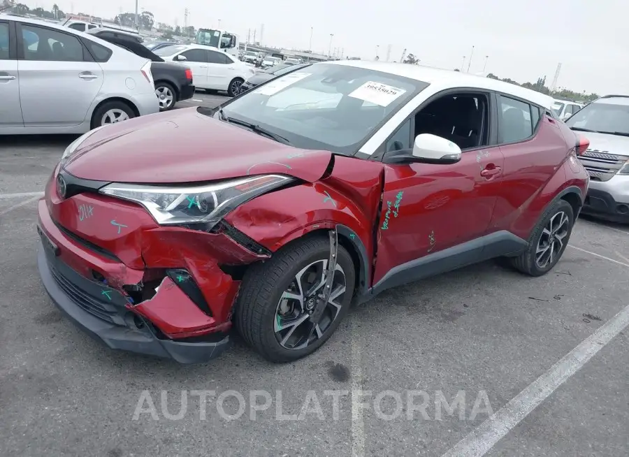 TOYOTA C-HR 2018 vin NMTKHMBX0JR020099 from auto auction Iaai