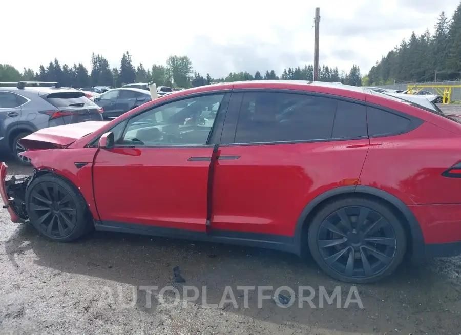 TESLA MODEL X 2022 vin 7SAXCAE53NF344367 from auto auction Iaai