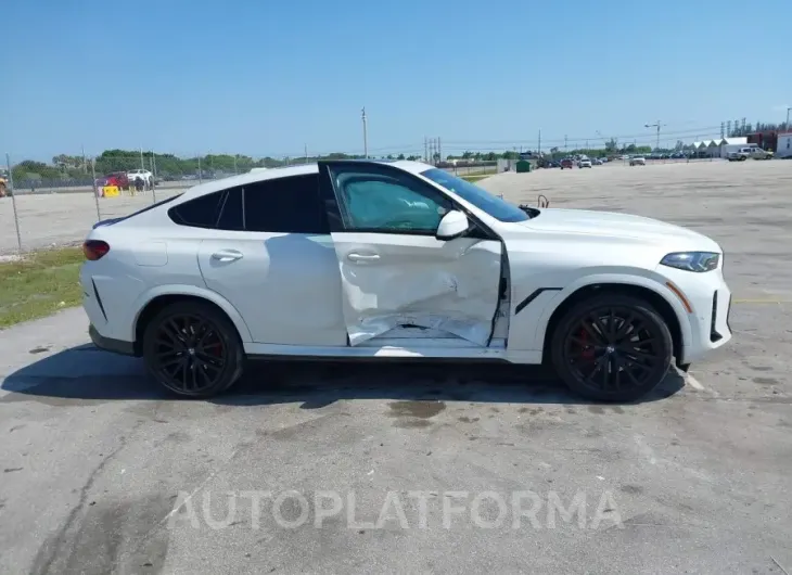 BMW X6 2024 vin 5UX33EX06R9U74291 from auto auction Iaai