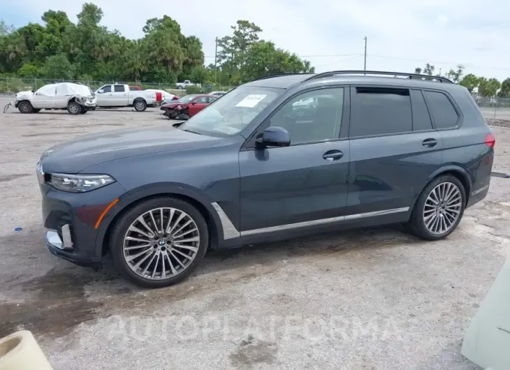 BMW X7 2022 vin 5UXCW2C04N9L17073 from auto auction Iaai