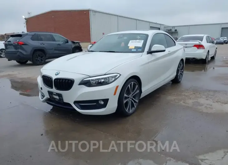 BMW 228I 2016 vin WBA1F9C51GV742691 from auto auction Iaai