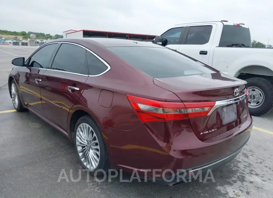 TOYOTA AVALON 2017 vin 4T1BK1EB3HU261531 from auto auction Iaai