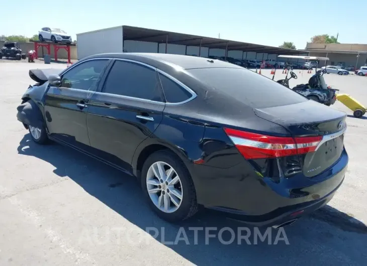 TOYOTA AVALON 2015 vin 4T1BK1EBXFU163951 from auto auction Iaai