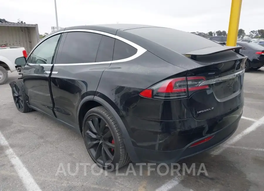 TESLA MODEL X 2016 vin 5YJXCBE49GF005254 from auto auction Iaai