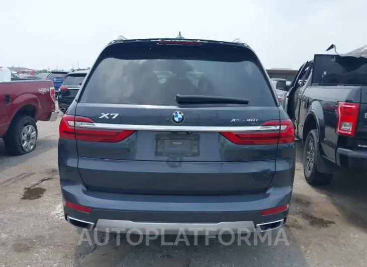 BMW X7 2019 vin 5UXCW2C52KLB43694 from auto auction Iaai