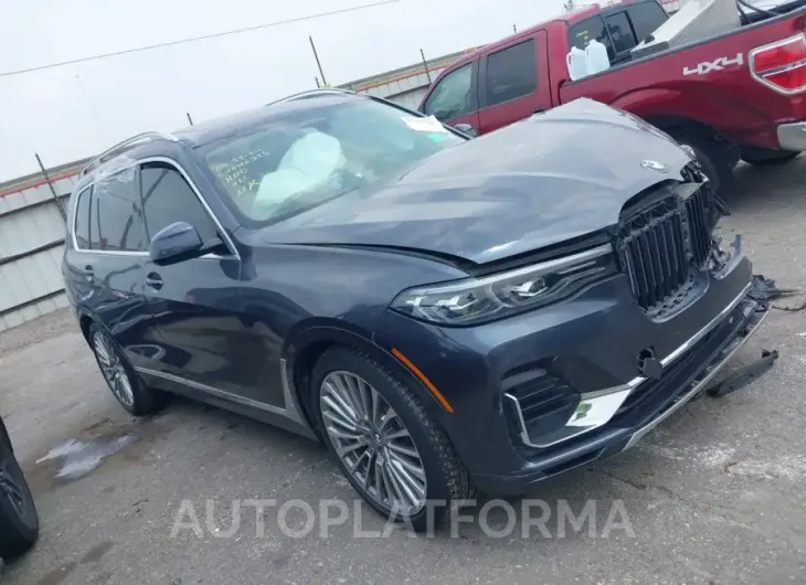 BMW X7 2019 vin 5UXCW2C52KLB43694 from auto auction Iaai