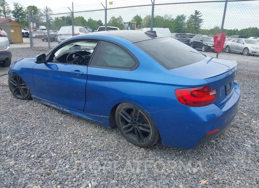 BMW 228I 2015 vin WBA1F5C56FV256983 from auto auction Iaai