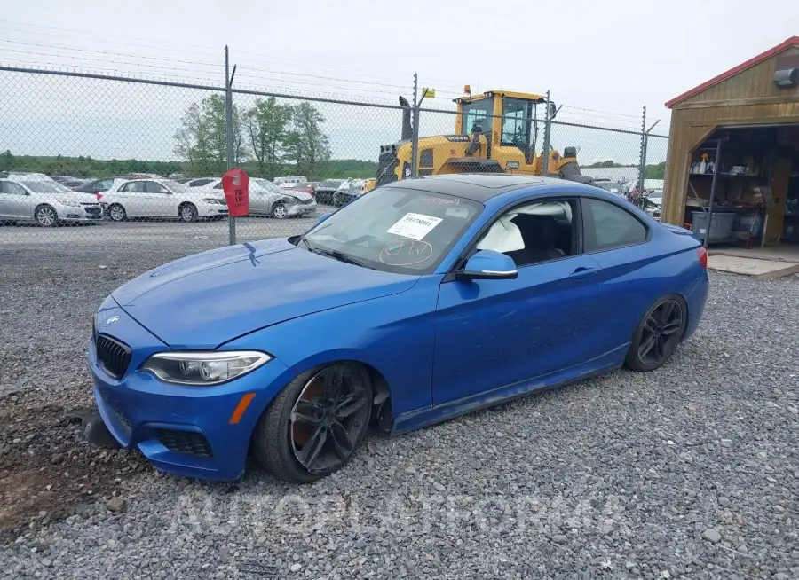 BMW 228I 2015 vin WBA1F5C56FV256983 from auto auction Iaai