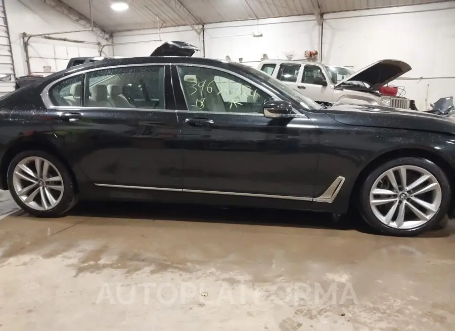 BMW 750I 2018 vin WBA7F2C56JG424529 from auto auction Iaai