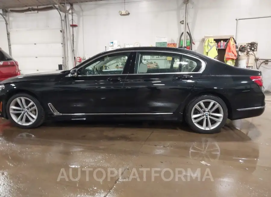 BMW 750I 2018 vin WBA7F2C56JG424529 from auto auction Iaai