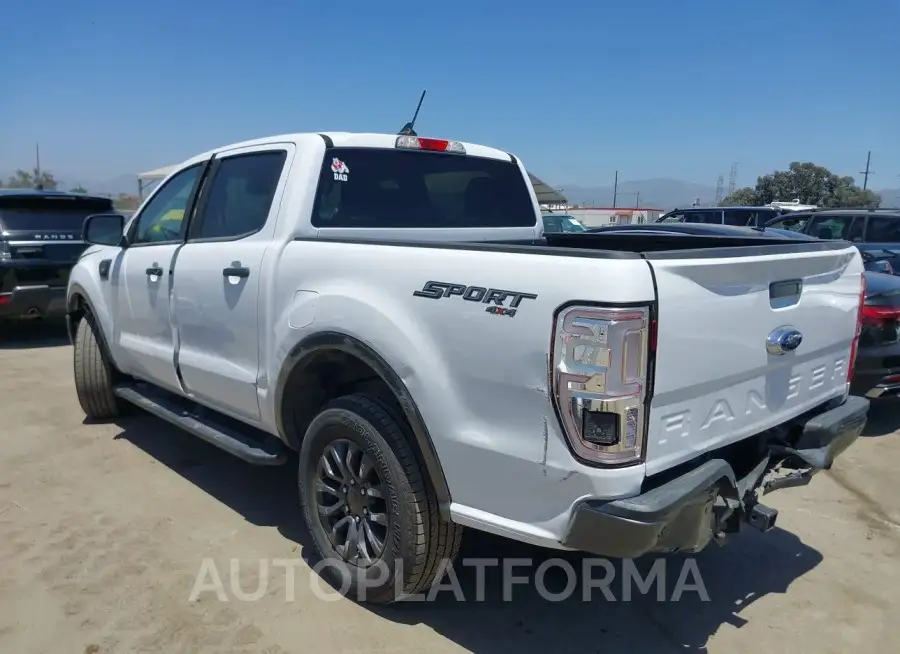 FORD RANGER 2020 vin 1FTER4FH7LLA86135 from auto auction Iaai