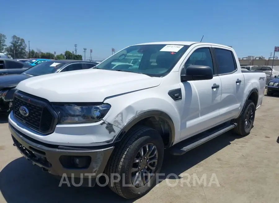 FORD RANGER 2020 vin 1FTER4FH7LLA86135 from auto auction Iaai