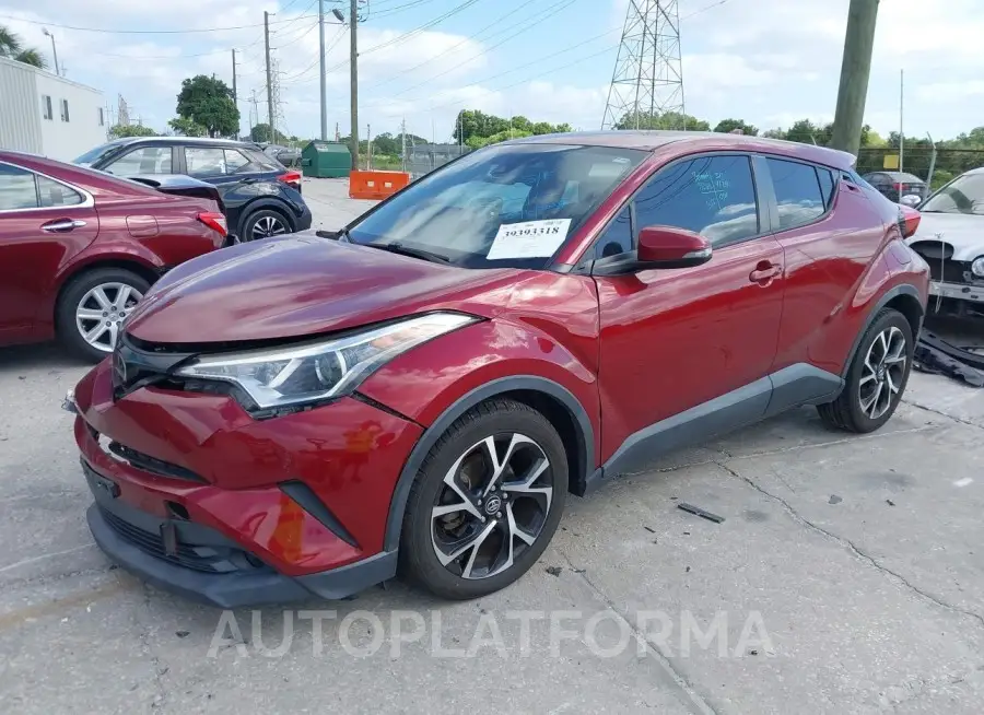 TOYOTA C-HR 2018 vin NMTKHMBX6JR010399 from auto auction Iaai