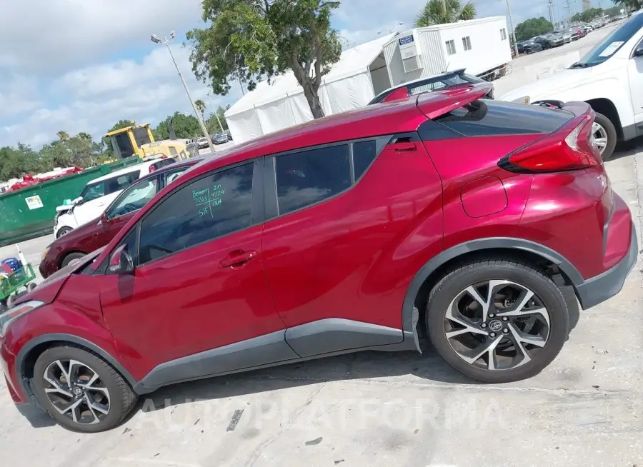 TOYOTA C-HR 2018 vin NMTKHMBX6JR010399 from auto auction Iaai