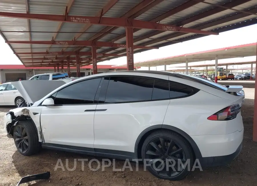 TESLA MODEL X 2021 vin 5YJXCBE26MF325111 from auto auction Iaai