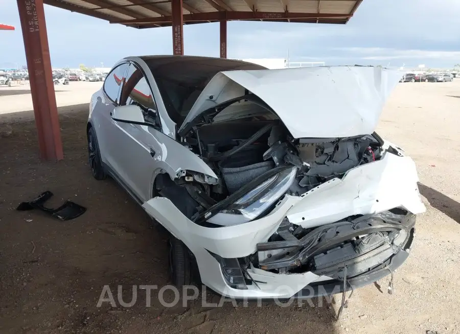 TESLA MODEL X 2021 vin 5YJXCBE26MF325111 from auto auction Iaai