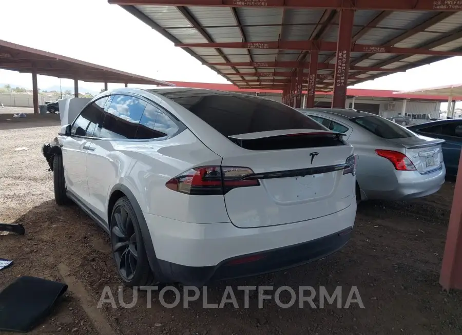 TESLA MODEL X 2021 vin 5YJXCBE26MF325111 from auto auction Iaai