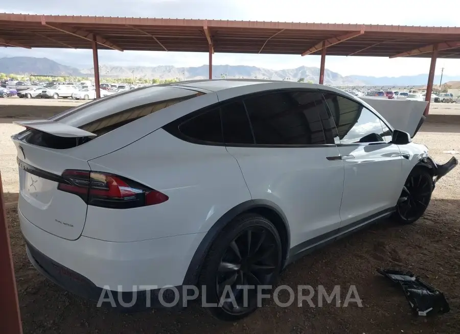 TESLA MODEL X 2021 vin 5YJXCBE26MF325111 from auto auction Iaai