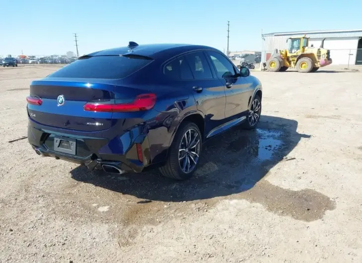 BMW X4 2024 vin 5UX33DT07R9U33670 from auto auction Iaai