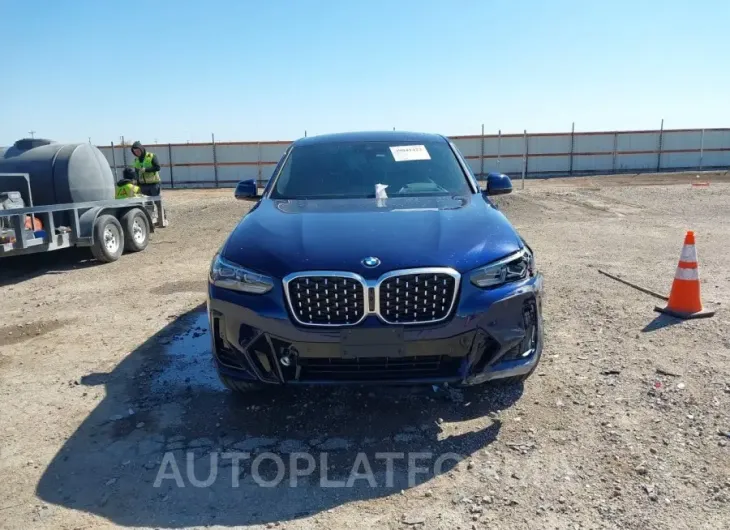 BMW X4 2024 vin 5UX33DT07R9U33670 from auto auction Iaai