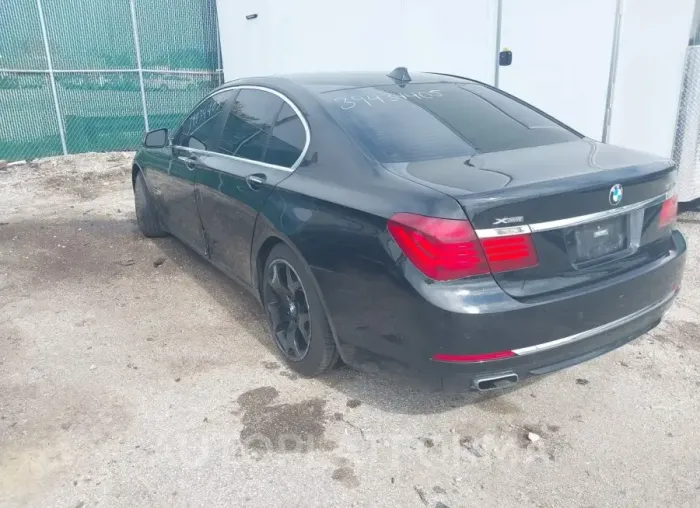 BMW 750I 2015 vin WBAYB6C53FD966025 from auto auction Iaai