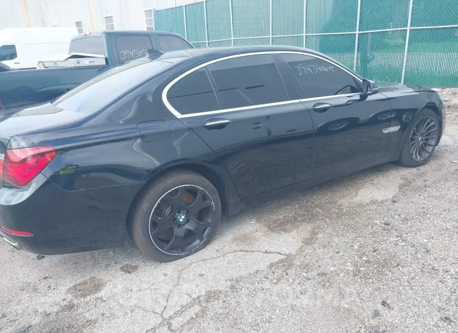 BMW 750I 2015 vin WBAYB6C53FD966025 from auto auction Iaai